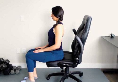 Chair exercises for sciatic nerve pain